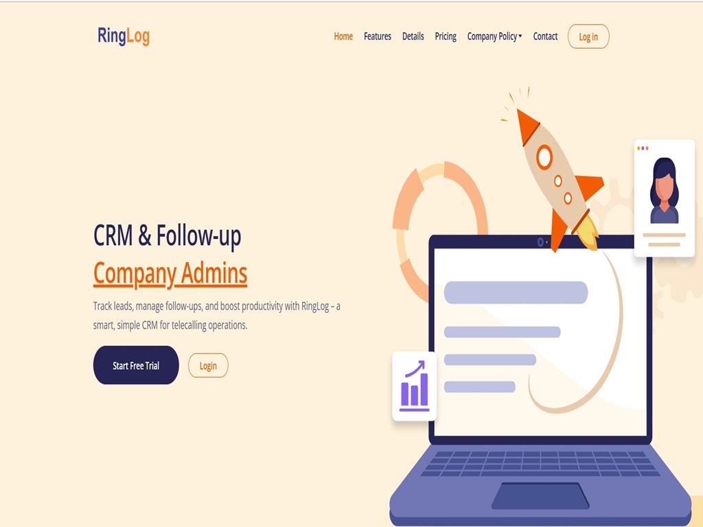 RingLog CRM